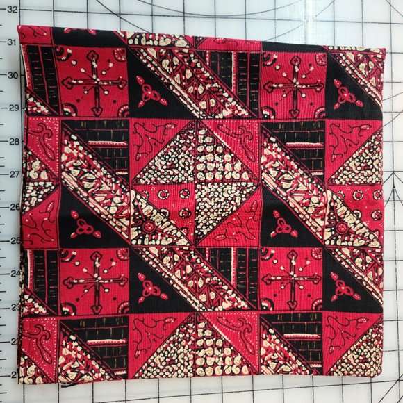 Bandana Fabric "2 pieces"of Fabric + 1 Remnant" SEE INFORMATION - Picture 2 of 14